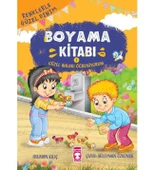 Renklerle Güzel Dinim Boyama Kitabı 1 Güzel Ahlak Timaş Çocuk - 1