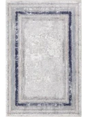 Padişah Halı Kişiye Özel Ebatlı Kişiye Özel Ölçü Kesme Halı Eternity 31972 030 Mavi 100 x 500 cm - 1