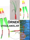 Eagenset Yumuşak Silikon Kırmızı 50 Adet 1,3 cm. Delik :2mm - 4