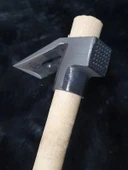Sürmene Yapımı Dövme Çelik Usta Marangoz Keseri Orta Boy Çivi Çakma - 4