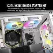 CORSAIR QX120 CO-9051024-WW 14CM RGB KASA FANI+HUB KIT BEYAZ 2-li paket - 2