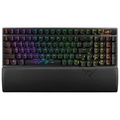 ASUS ROG STRIX SCOPE II 96 NX SNOW KABLOSUZ RGB GAMING KLAVYE ENG - 1