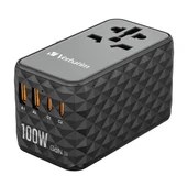 VERBATIM CHR ATA-06 GaN III Evrensel Seyahat Adaptörü 100W - 2