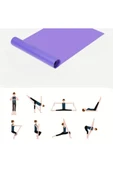 Pilates Bandı Plates Yoga Egzersiz Direnç Lastiği Ev Spor Lateks Bant 119 x 14.7 cm - 1