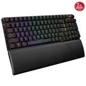 ASUS ROG STRIX SCOPE II 96 NX SNOW KABLOSUZ RGB GAMING KLAVYE ENG - 5