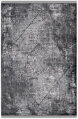 Dinarsu Halı Arora Koleksiyonu 34679 091 Antrasit 80 x 300 cm - 1
