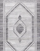 Dinarsu Halı Almeras Koleksiyonu 37502 096 Gri Gri 80 x 150 cm - 1