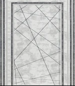 Dinarsu Halı Arora Koleksiyonu 65662 090 Gri 160 x 160 Daire - 1