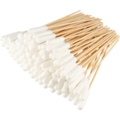 Bambu Saplı 15cm Pet Temizleme Pamuklu Çubuk - 250 Adet - 6