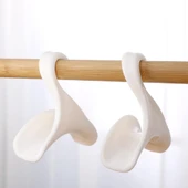 Çanta Askısı - 6 Parça Bej Gardırop Düzenleyici - 6