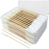 Bambu Saplı 15cm Pet Temizleme Pamuklu Çubuk - 250 Adet - 2