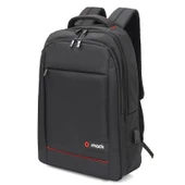 ONTECH - Mack Mcc-007 17.3" Offıce Usb Girişli Notebook Sırt Çantası Siyah - 2