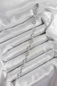 Pirinç Gümüş Renk Zirkon Taşlı Bileklik - TJ-BB7044 - 2