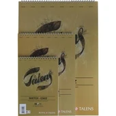 TALENS ESKİZ BLOĞU A4 - 90 GR - 50 YP - SPİRALLİ - 1