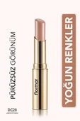 Flormar Kaşmir Dokulu Yarı Mat Stik Ruj (Açık Nude) - Deluxe Cashmere Lipstick Stylo - DC28 - 8690604185306 - 1
