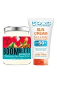 BOOM BUTTER Saç Bakım Yağı ve Güneş Kremi Paketi - 2