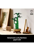 LEGO   Botanicals Şans Bambusu 10344 - 18+ Çiçek Model Yapım Seti (325 Parça) - 5