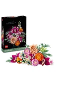 Botanicals Pembe Çiçek Buketi 10342 - Yetişkinler için Dekoratif Çiçek Yapım Seti (749 P - 1