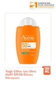 Avene Ultra Fluid Oil Control SPF50 Yağlı Ciltler İçin Çok Yüksek Korumalı Güneş Kremi 50 ml - 1