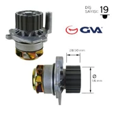 GVA 5275244  Devirdaim Bora(98-01)Golf IV-Caddy II-Octavia-Toledo-Leon-Ibiza-Cordoba(99-02) 1.9Sdı-TDI - 1