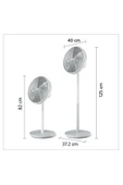 Philips 2000 Serisi SilentWings Teknolojili Güçlü ve Ultra Sessiz Vantilatör, - 3