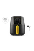 Karaca Air Pro Cook Köz XL Airfryer Black Gold - 3