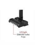 Grundig Ultra Pro Kablosuz Şarjlı Dikey Süpürge Siyah Gümüş - 6