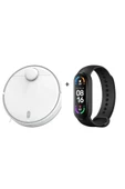 Xiaomi Mi Robot Vacuum Mop 2 Pro Akıllı Robot Süpürge - Beyaz + Mi Band 6 Akıllı Bileklik - 1