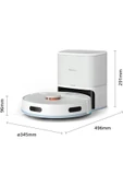 Philips 2000 Vaccum En Hızlı Serisi Islak Kuru Moplu İstasyonlu Robot Süpürge, XU2100/20 EVİMTECHX - 2