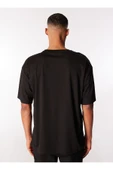 Discovery Expedition Siyah Erkek Bisiklet Yaka Loose Fit Baskılı T-Shirt D4SM-TST3275 Beden: M - 5