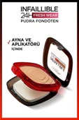 L'Oreal Paris Infaillible 24h Fresh Wear Pudra Fondöten 180 Rose Sand - 6
