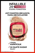 L'Oreal Paris Infaillible 24h Fresh Wear Süper Pudra Fondöten 40 Cashmere - 2