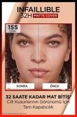 L'Oreal Paris L'oréal Paris Infaillible-Uzun Süre Kalıcı,Mat ve Doğal Bitişli Fondöten 155 Soğuk Alt Ton - 6
