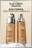 L'Oreal Paris Ciltlerin Dokusunu Pürüzsüzleştiren Doğal Bitişli Hafif Dokulu Fondöten 3C Soğuk Alt Ton - 5