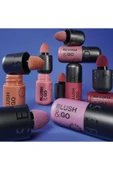 SEPHORA Blush & Go Mat Bitişli Likit Allık Ultra ince sıvı doku yoğun Pigmentasyon'u sünger aAplikatörü 7 ml - 6