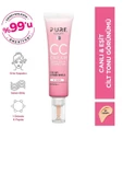 PURE BEAUTY CC Krem Spf50 Pa+++ Ivory paraben içermez 30 ml PR - 1