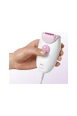 Braun Epilatör - 2 Ek Ataşmanlı Kablolu Epilatör - Beyaz/pembe - 3