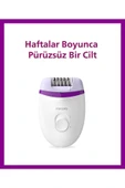Philips BRE225/05 Kablolu Epilatör,Bacak İçin Kullanım,2 Hız Ayarı,Yıkanabilir Başlık - 1