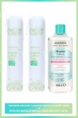 Watsons Organik Makyaj Pamuğu * 2 + Watsons 400 ML Micellar Makyaj Temizleme Suyu - 1