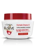 ELSEVE Saç Maskesi Komple Onarıcı 5 Yıpranmış Saçlar Için Keratinxs Içeren Yapılandırıcı Maske ... 804Mseri - 1