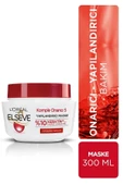 ELSEVE Complete Repair Nourishing 5 Constructing Mask Containing Keratinxs for Damaged Hair 300 Ml - 1