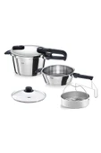 Fissler Vitaquick Edition Düdüklü Tencere 4,5+2,5 Litre - 1