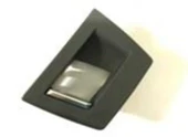 Monreal 75428  Cam Düğme Çerçevesi Ön Arka Sağ Siyah Bmw F10 F17 51417225890 - 1