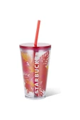 Starbucks ® Palmiyeli Soğuk Içecek Bardağı - Sert Plastik - 1