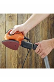 Black&Decker 55w Mouse Çok Amaçlı Zımpara- 6 Adet Zımpara Kağıdı Hediye - 5