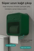 UZUNKAYA HOME WC Kağıdı Askısı | Duvar Tipi | Akıllı Telefon Raflı | Banyo Organizeri - 4