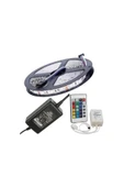 Demiray Rgb Şerit Led İç Ve Dış Mekan 5 M Kumandalı Set Tak Çalıştır 16 Renk 24 Tuşlu Kumanda Adapt - 1