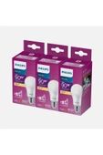 Philips Essential 13-90 W Sarı Klasik E27 Duy 3'lü Led Ampul - 1