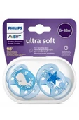 Philips ( 1 ADET ) Philips Avent 6-18 Ay Erkek Ultra Soft Emzik - 1