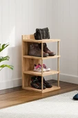interGO Çok Amaçlı 4 Raflı Ayakkabılık, Banyo, Mutfak Düzenleyici Organizer - 1